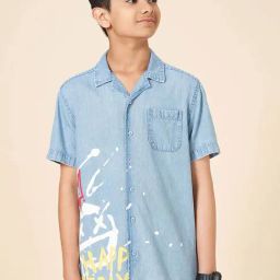 Coolsters by Pantaloons Boys Light Stone Cotton Printed Shirts-picture-23