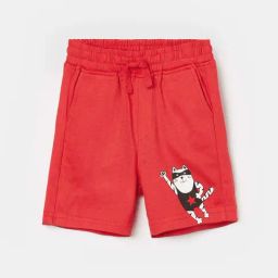 Juniors by Lifestyle Boys Red Cotton Solid Shorts-picture-43