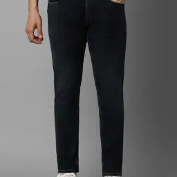 Louis Philippe Mid Black Regular Fit Jeans-image-48