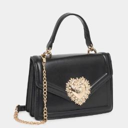 Styli Black Embellished Sling Handbag-25