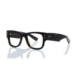 Shisen Fox Brown Square Unisex Eye Frame-image-85