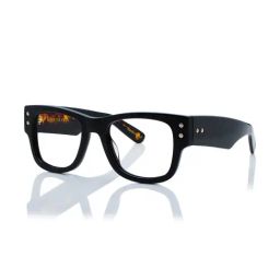 Shisen Fox Black Square Unisex Eye Frame-picture-21