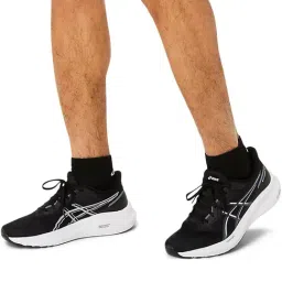 Asics Men's GT-1000 13 Black & White Running Shoes-picture-7