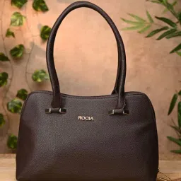 Rocia Brown Shoulder Handbag-picture-29