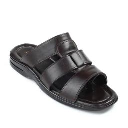 Liberty Men's Brown Toe Ring Sandals-picture-1