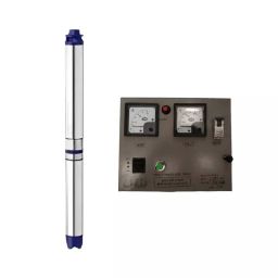 MAHINDRA 4 inch 1.5 HP 12 Stage Water Filled Copper Borewell Submersible Pump with Control Panel-picture-30