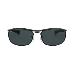 Ray-Ban 0RB3119M Grey Olympian I Deluxe Rectangular Sunglasses - 62 mm-41