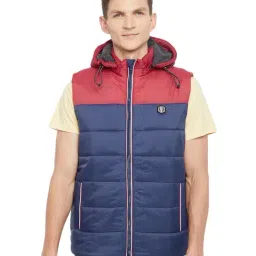 Duke Blue Sleeveless Hooded Jacket-picture-32