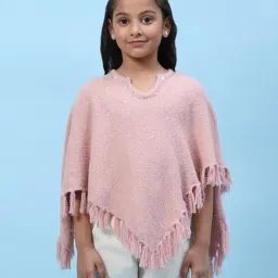Biba Kids Pink Sequence Poncho-image-11