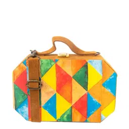NR by Nidhi Rathi Multicolor Fabric Clutch-43