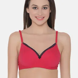 Clovia Pink Padded T-Shirt Bra-14