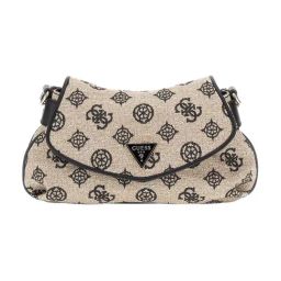 Guess Black Beyza Logo Shoulder Bag-44