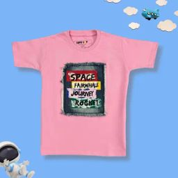 Tippy Top Kids Pink Graphic Print T-Shirt-picture-41
