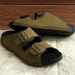Hoversole Men's Moss Green Xanadu Slide Sandals-picture-43