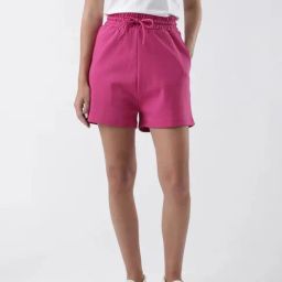 RAREISM Pink Blended Solid Shorts-image-7