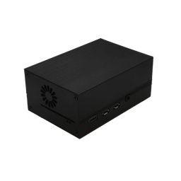 Raspberry Pi 4 Aluminum Case With Integrated Mini ICE Tower Cooling System Pi 4 ICE Tower Case Quiet & Efficient Cooling For Raspberry Pi 4 - Black - RS7416Raspberry Pi 4 Aluminum Case With Integrated Mini ICE Tower Cooling System Pi 4 ICE Tower Case Quiet & Efficient Cooling For Raspberry Pi 4 - Black - RS7416 image 2