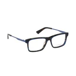 Diesel Blue Rectangular Eye Frames for Men image 2