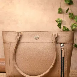 Rocia Beige Shoulder Handbag-image-46