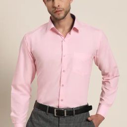 Hancock Pink Slim Fit Shirt-image-17