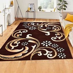 R CARPETS Printed Rectangular Shaped Carpet-image-90