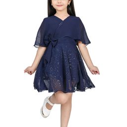 BARKAT DESIGNING PLANET Girls Above Knee Blouson Dress-94