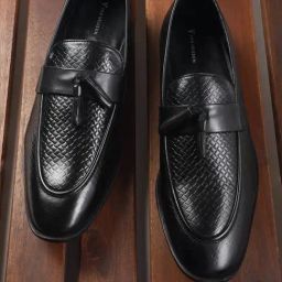 Van Heusen Men's Black Formal Mocassins-image-68