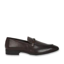 Van Heusen Men's Brown Formal Loafers-image-61