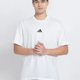 adidas White M SL SJ T T-Shirt-image-96