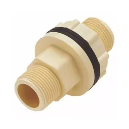 Topland 1.905 cm CPVC Threaded Tank Nipple, 373TS102-25
