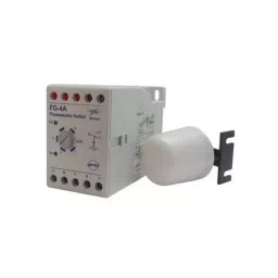 ENTES 190-255V AC 5 A 1250 VA 1-10 Lux Setting Photoelectric Switch, FG-4A-46