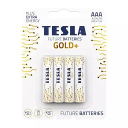 TESLA AAA Gold Alkaline Battery (Pack of 4)-36