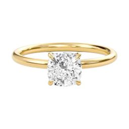 SHINE ETERNAL Lab Grown 14k (585) Yellow Gold Rings for Women-image-49