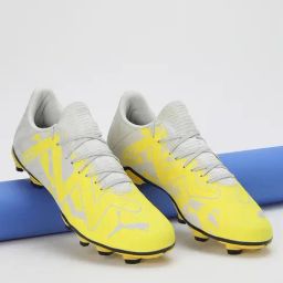 Puma Men's FUTURE PLAY FG/AG Grey Football Shoes-image-20