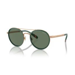 Ralph Lauren 0PH315094497153 Green UV Protected Aviator Sunglasses for Men-image-42