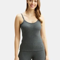 Jockey 2501 Women's Super Combed Cotton Rich Thermal Camisole with Stay Warm Technology-image-28