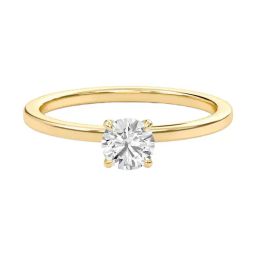 SHINE ETERNAL Lab Grown 14k (585) Yellow Gold Rings for Women-image-50