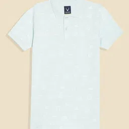 Allen Solly Junior Boys Printed Polo Collar Short Sleeves T-Shirt-picture-14