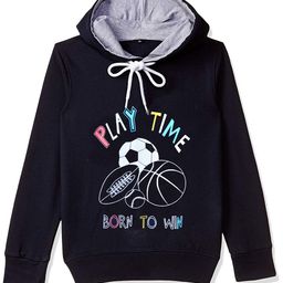 FAZZA Boys Graphic Printed Hooded Cotton Sweatshirt-image-33