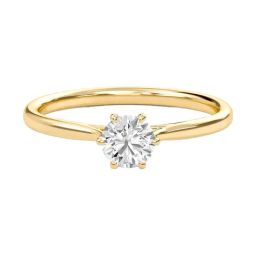 SHINE ETERNAL Lab Grown 14k (585) Yellow Gold Rings for Women-image-53