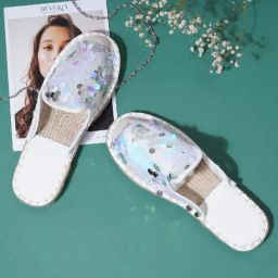 The White Pole Women's White Mule Shoes-image-34