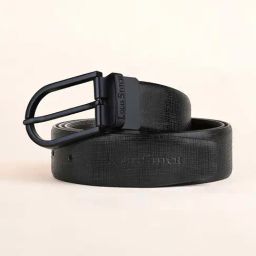 Louis Stitch Multicolored Spanish Leather Matte Gunmetal Buckle Reversible Formal Belt-image-68
