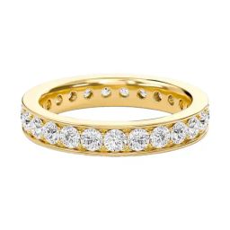 SHINE ETERNAL Lab Grown 14k (585) Yellow Gold Rings for Women-image-51
