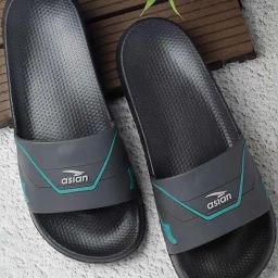 Asian Men's Grey Slides-picture-13