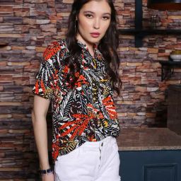Sera Black Printed Top-picture-15