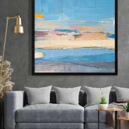 999Store Printed Blue Canvas Wall Art-image-79