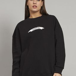 GRIFFEL Women Typography Printed Sweatshirt-image-79