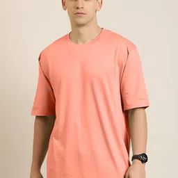 FALTU.CO Men Printed Drop-Shoulder Sleeves Pure Cotton T-shirt-picture-49