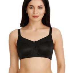 Zivame Black Non-Wired Non Padded Minimizer Bra-image-32