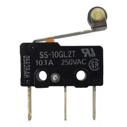 OMRON Microswitch, Spdt, Roller, 250V, 10.1A, SS-10GL2T-13