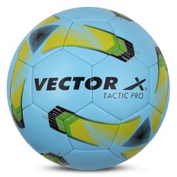 Vector X Tactic Pro Polyester Winding Football for Hard Ground Size : 5 (Blue)-24